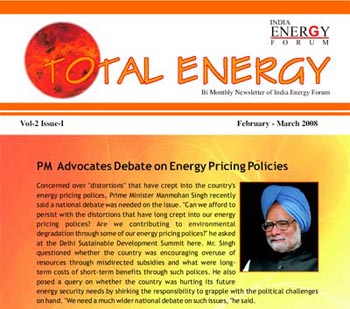 Total Energy Feb - March 2008
