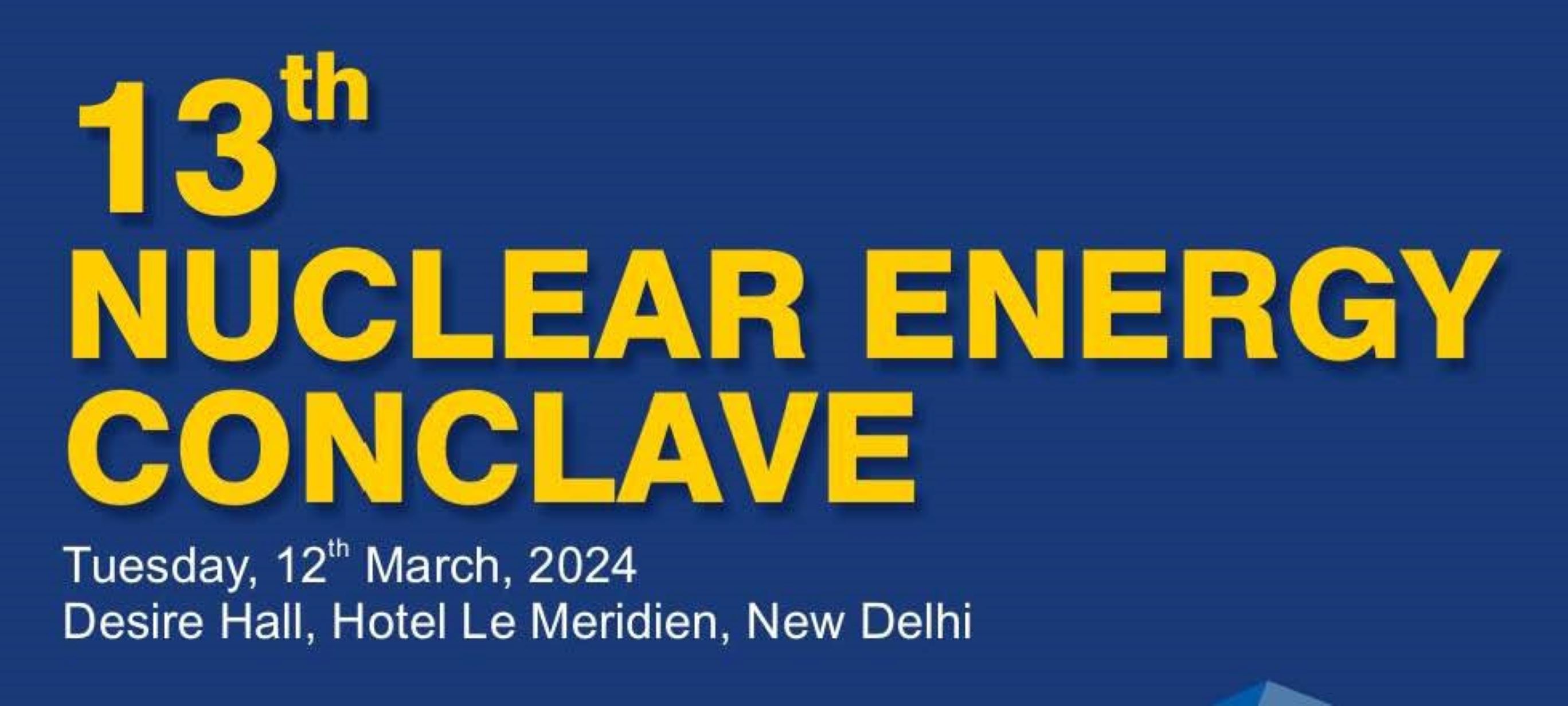 13th NUCLEAR ENERGY CONCLAVE